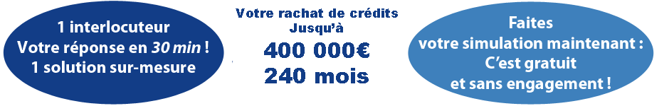 Avantages rachat de crédits cautionné